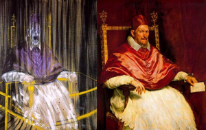 El papa Inocencio III, Velázquez y Bacon.