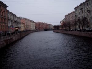 Río Neva, San Petersburgo.