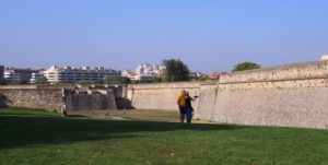 Murallas de la Ciudadela de Pamplona.